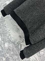 Fortok Chanel Round Neck Sweatshirt With High Waist Skirt Set  - 4
