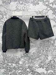 Fortok Chanel Stand-up Collar Zip-up Jacket With High Waist Shorts - 6