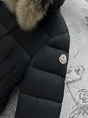 Fortok Moncler 24 Hooded Fur Collar Down Jacket - 3