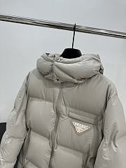 Fortok Prada Triangle Mid-length Down Jacket - 2