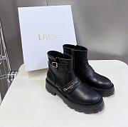 Fortok Dior D-Quest Ankle Boot Black Calfskin - 1