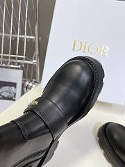 Fortok Dior D-Quest Ankle Boot Black Calfskin - 3