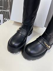 Fortok Dior D-Quest Boot Black Calfskin - 5