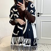 Fortok Loewe Scarf Black / Brown 65x180cm - 3