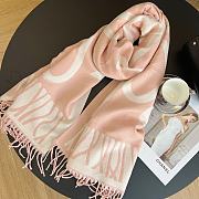 Fortok Loewe Scarf Pink / Yellow 65x180cm - 5