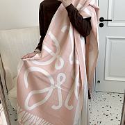 Fortok Loewe Scarf Pink / Yellow 65x180cm - 4