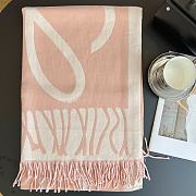 Fortok Loewe Scarf Pink / Yellow 65x180cm - 3