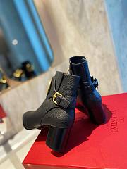 Fortok Valentino Black Garavani VLogo Ankle Boots - 3