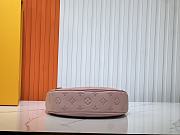 Fortok Louis Vuitton Loop Bag Pink Monogram Embossed Calfskin M11279 24x22x6cm - 5