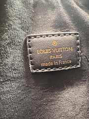 Fortok Louis Vuitton Loop Bag Black Monogram Embossed Calfskin M11279 24x22x6cm - 2