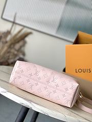 Fortok Louis Vuitton Bundle Bag Pink Monogram Embossed Calfskin M11283 28x20x11cm - 6