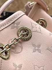 Fortok Louis Vuitton Bundle Bag Pink Monogram Embossed Calfskin M11283 28x20x11cm - 2