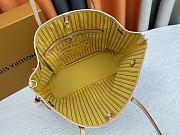 Fortok Louis Vuitton Neverfull Inside Out MM Bag Yellow M11947 31x28x14cm - 4