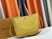Fortok Louis Vuitton Neverfull Inside Out MM Bag Yellow M11947 31x28x14cm - 5