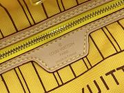 Fortok Louis Vuitton Neverfull Inside Out MM Bag Yellow M11947 31x28x14cm - 6