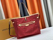 Fortok Louis Vuitton Neverfull Inside Out MM Bag Red M11947 31x28x14cm - 1