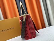 Fortok Louis Vuitton Neverfull Inside Out MM Bag Red M11947 31x28x14cm - 5