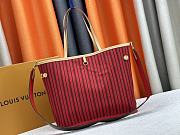 Fortok Louis Vuitton Neverfull Inside Out MM Bag Red M11947 31x28x14cm - 3