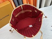 Fortok Louis Vuitton Neverfull Inside Out MM Bag Red M11947 31x28x14cm - 2