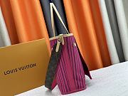Fortok Louis Vuitton Neverfull Inside Out MM Bag Pink M11947 31x28x14cm - 5