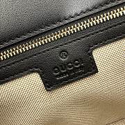 Fortok Gucci Blondie Small Top Handle Bag Black 802099 27x17x7.5cm - 2