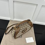 Fortok Gucci Blondie Small Top Handle Bag Beige & Brown 802099 27x17x7.5cm - 6