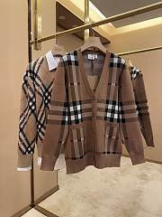 Fortok Burberry Cardigan Brown - 1