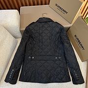 Fortok Burberry Frankby Quilted Jacket in Beige / Black  - 6