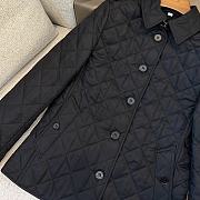 Fortok Burberry Frankby Quilted Jacket in Beige / Black  - 5