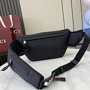 Fortok Gucci Small Belt Bag Black With Gucci Logo 804262 32x17x5cm - 6