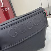Fortok Gucci Small Belt Bag Black With Gucci Logo 804262 32x17x5cm - 3