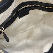 Fortok Gucci GG Emblem Small Shoulder Bag Black 815409 25.5x20x5cm - 3