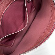 Fortok Gucci B Small Crossbody Bag Burgundy 801887 40x31x3cm - 2