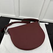 Fortok Gucci B Small Crossbody Bag Burgundy 801887 40x31x3cm - 3