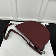 Fortok Gucci B Small Crossbody Bag Burgundy 801887 40x31x3cm - 4