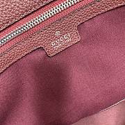 Fortok Gucci B Small Crossbody Bag Burgundy 801887 40x31x3cm - 6