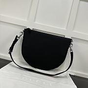 Fortok Gucci B Small Crossbody Bag Black 801887 40x31x3cm - 1