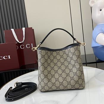 Fortok Gucci Ophidia Bag Beige & Brown 815118 20.5x18x11.5cm