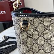 Fortok Gucci Ophidia Bag Beige & Brown 815118 20.5x18x11.5cm - 4