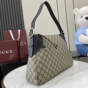 Fortok Gucci Ophidia Bag Beige & Black 815217 37x23x8cm - 3