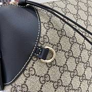 Fortok Gucci Ophidia Bag Beige & Black 815217 37x23x8cm - 4