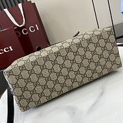 Fortok Gucci GG Shopping Bag Beige & Black 815214 31x18x11cm - 2