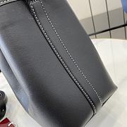 Fortok Gucci GG Emblem Mini Bucket Bag Black 816118 19x18x11cm - 2