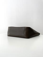 Fortok Saint Laurent LE 5 À 7 Bea Tote Bag In Light Musk Grained Leather 763435 50x28x18cm - 4