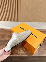 Fortok Louis Vuitton Soho Open Back Loafer Beige  - 3
