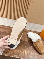 Fortok Louis Vuitton Soho Open Back Loafer Brown - 4