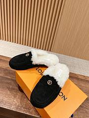Fortok Louis Vuitton Soho Open Back Loafer Black - 5
