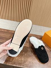 Fortok Louis Vuitton Soho Open Back Loafer Black - 2