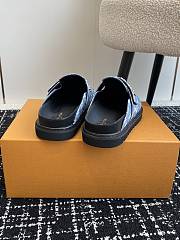 Fortok Louis Vuitton 24SS Birkenstock Slippers Blue Denim  - 5