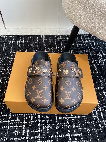 Fortok Louis Vuitton 24SS Birkenstock Slippers Brown